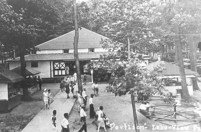 Devils Lake Amusement Park - Lakeview Dance Pavilion From Dan Cherry (newer photo)
